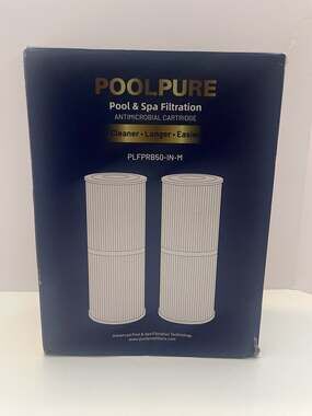 PoolPure PLFPRB50-IN-M Antimicrobial Pool & Spa Filtration Replacement Cartridge